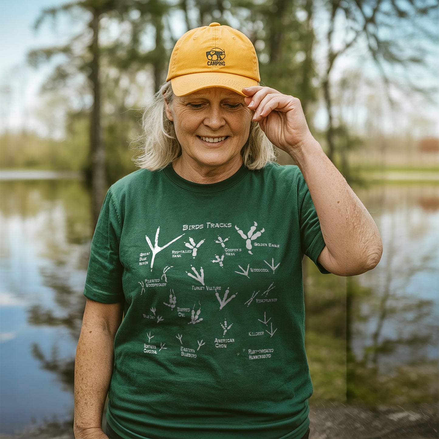 ID Bird Footprints T-shirt