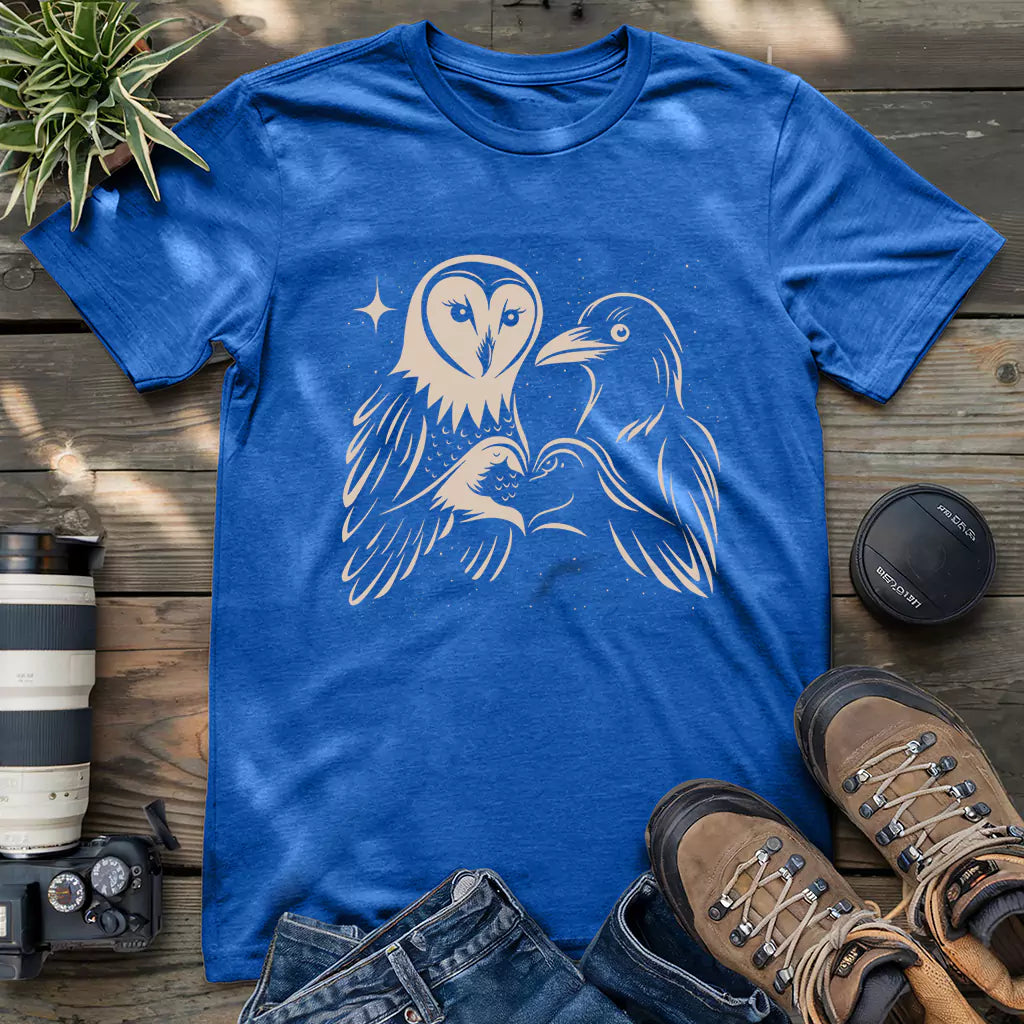 Owl & Crow Couple T-shirt