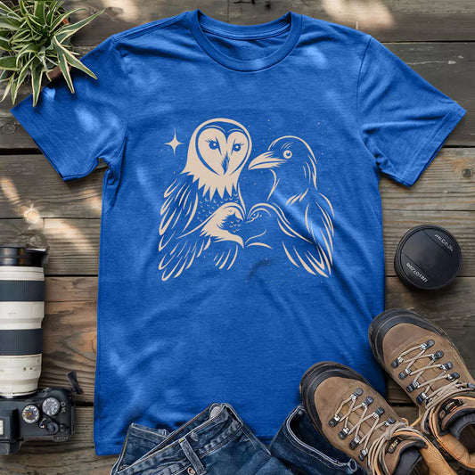 Owl & Crow Couple T-shirt