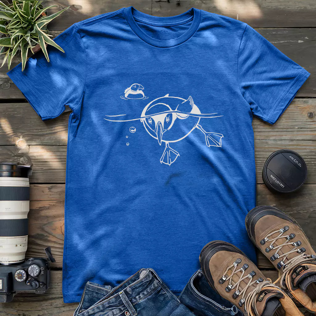 Funny classic puffin around shirt.