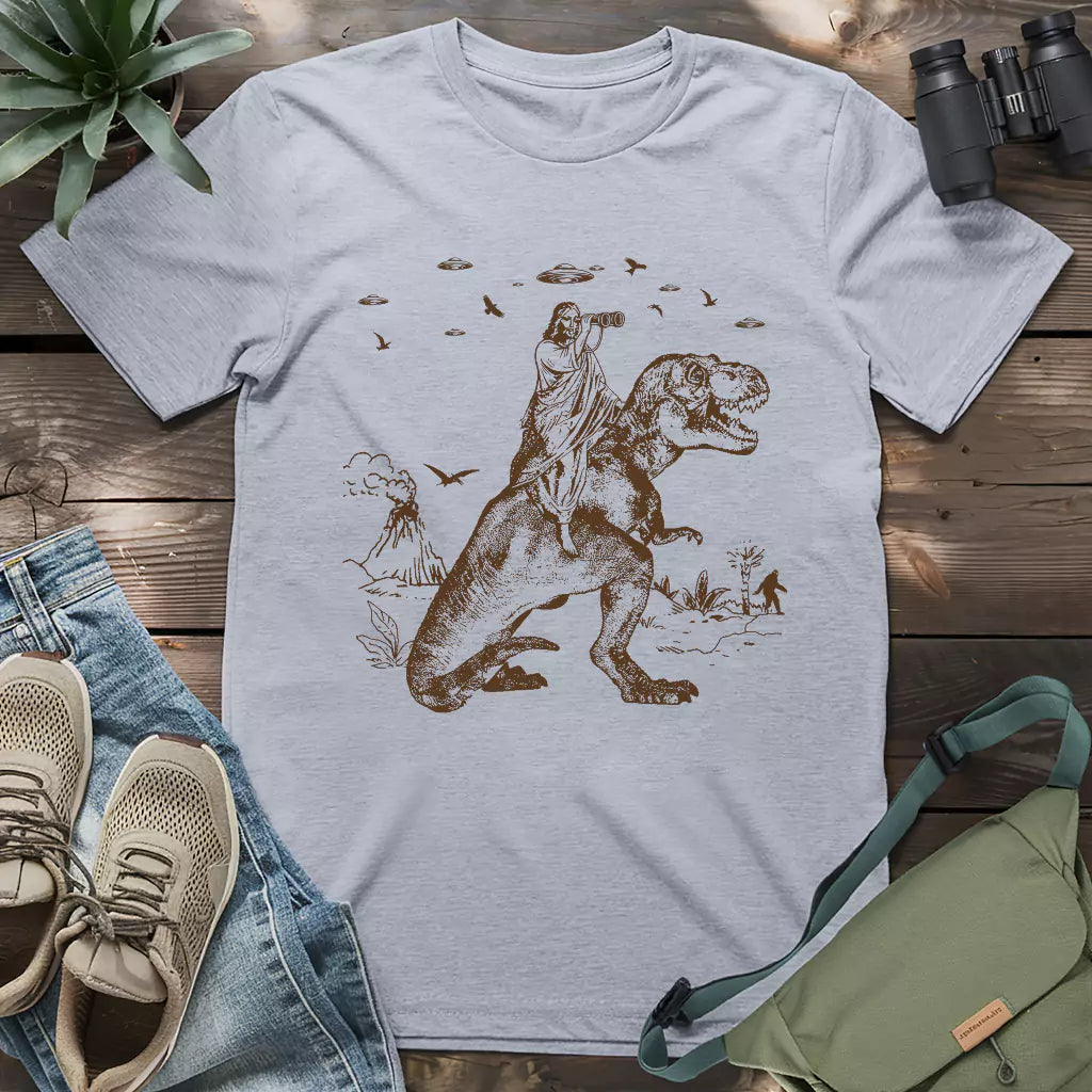 Riding Gators, Spotting Birds T-shirt