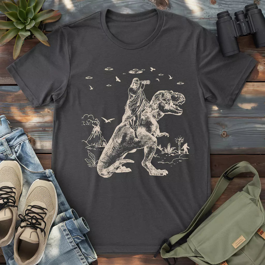 Riding Gators, Spotting Birds T-shirt