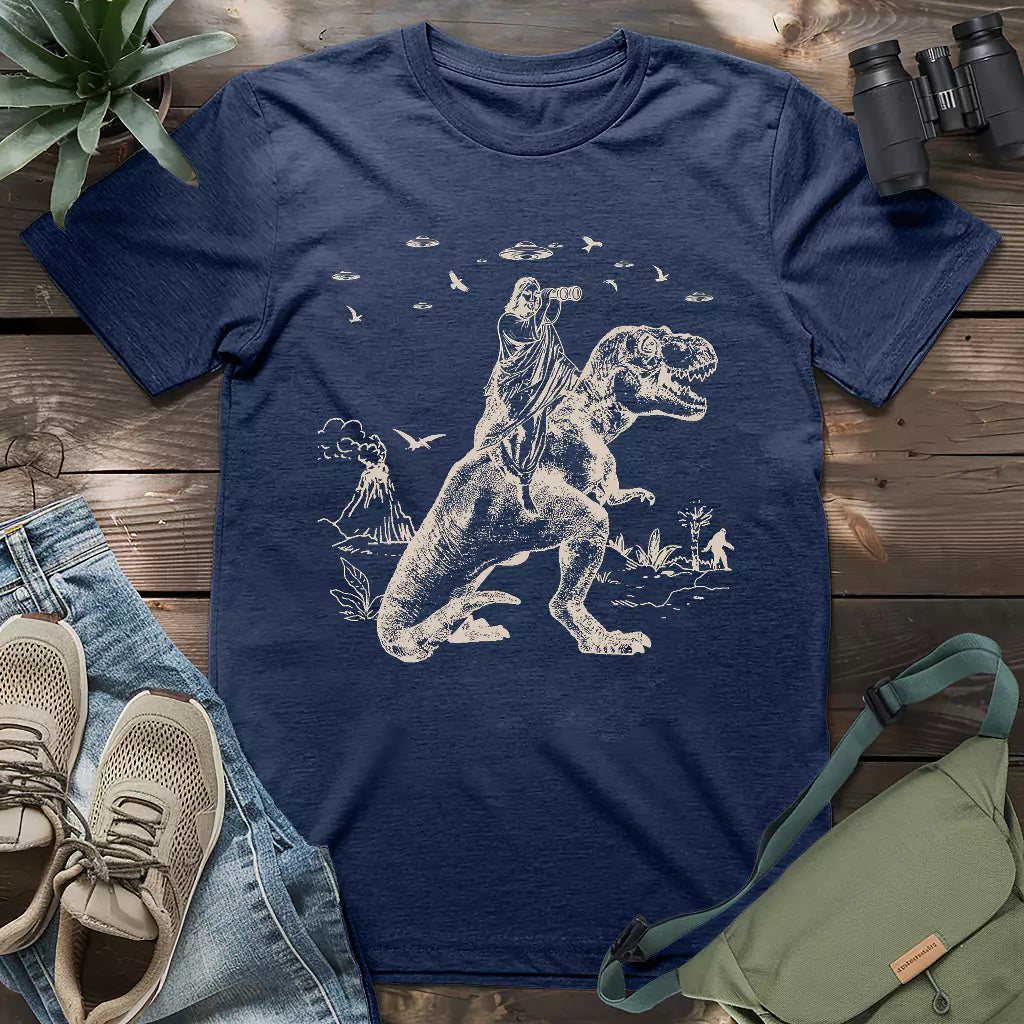 Riding Gators, Spotting Birds T-shirt