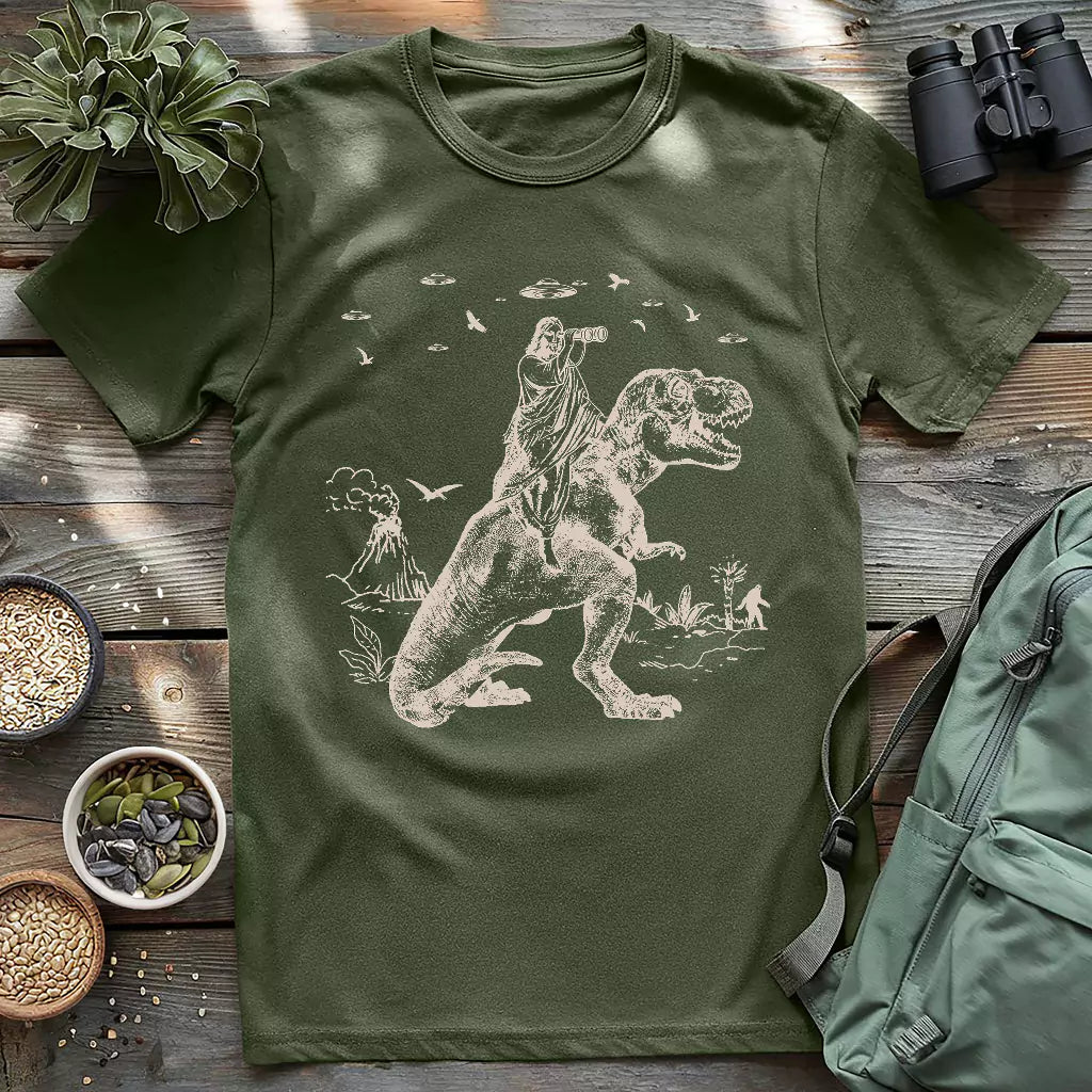 Riding Gators, Spotting Birds T-shirt