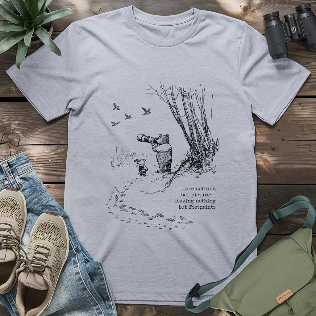 Bird photography and conservation shirt.