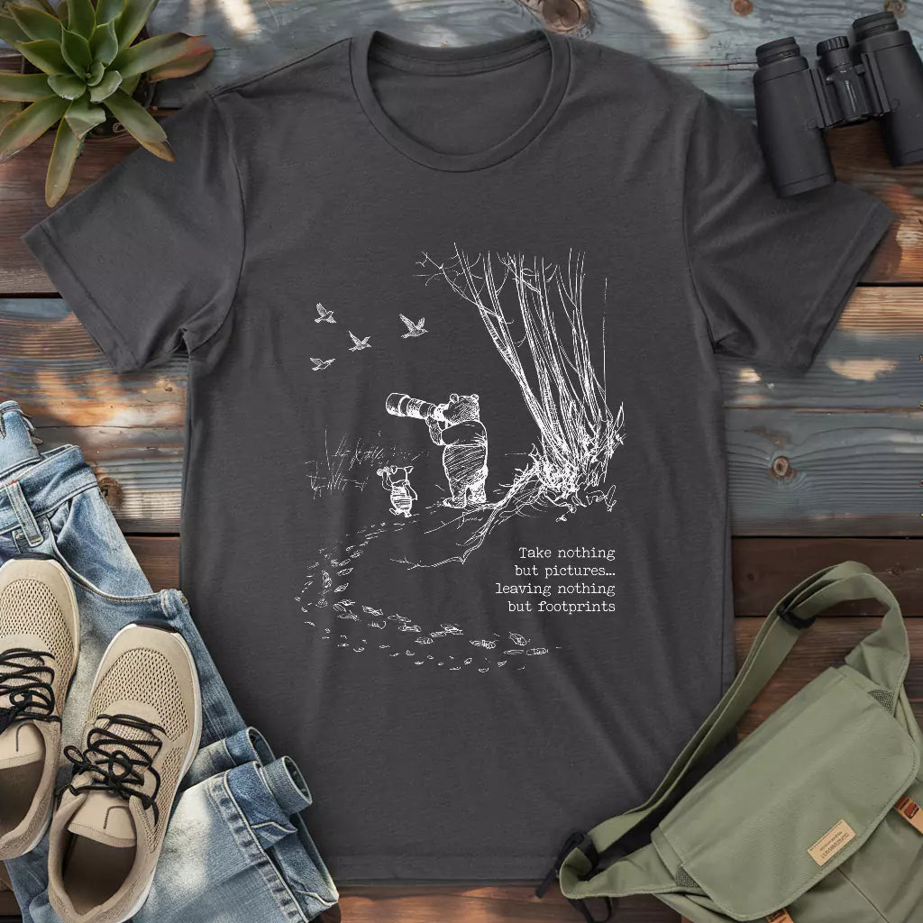 Bird photography and conservation shirt.