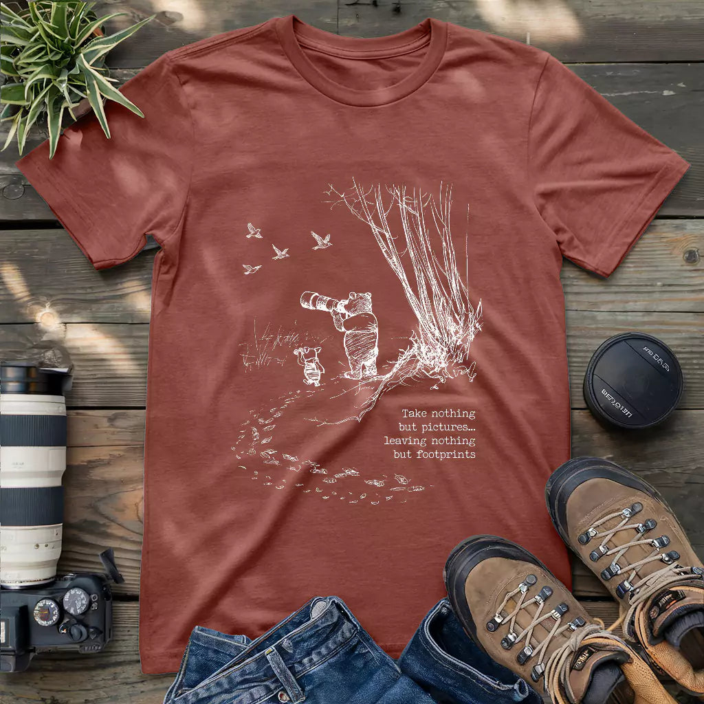 Bird photography and conservation shirt.