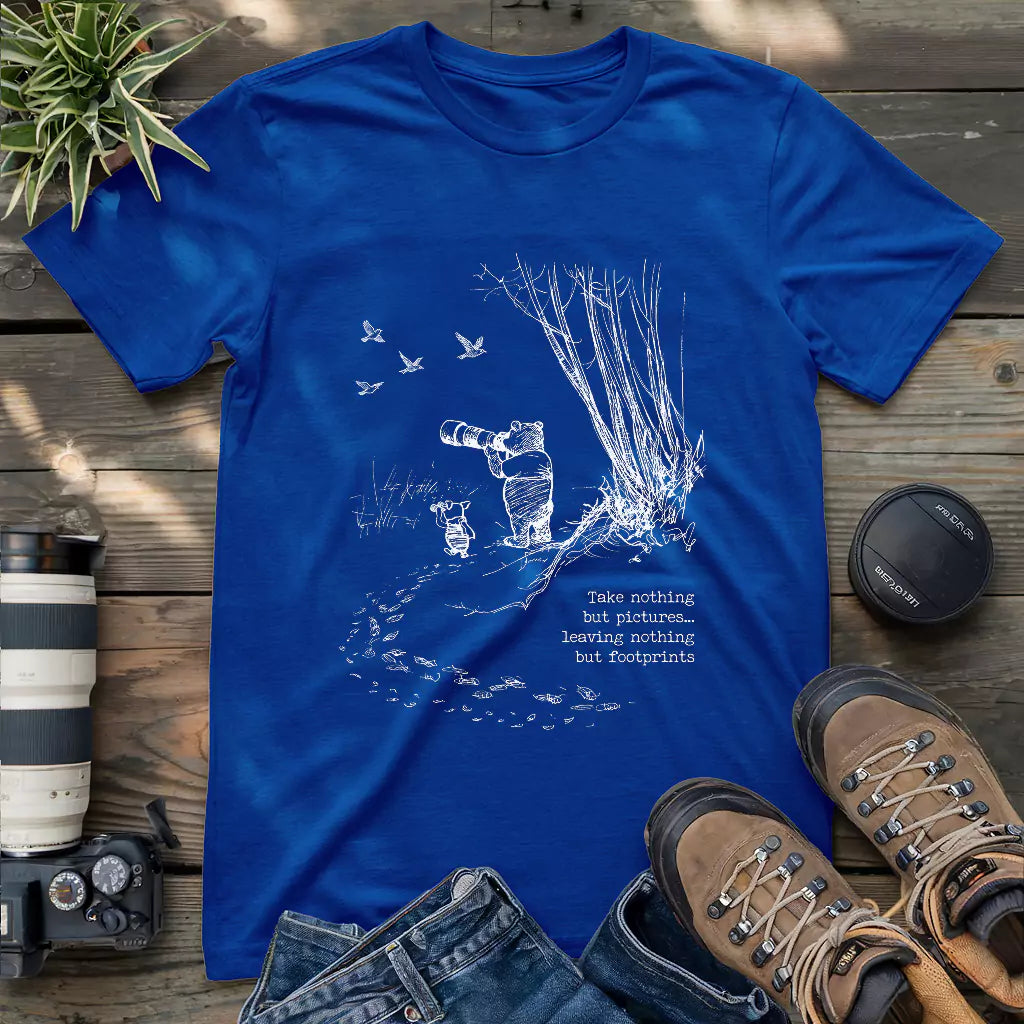 Bird photography and conservation shirt.