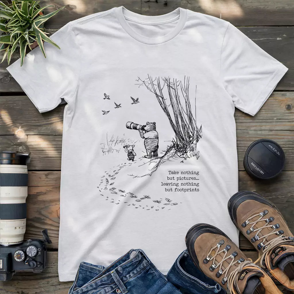 Bird photography and conservation shirt.