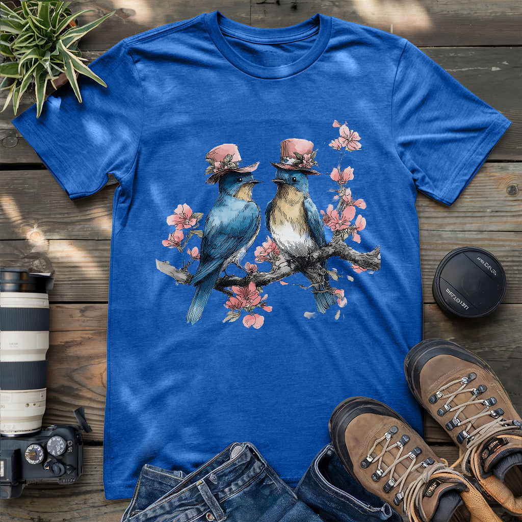 Blossom Bluebird Twins T-shirt