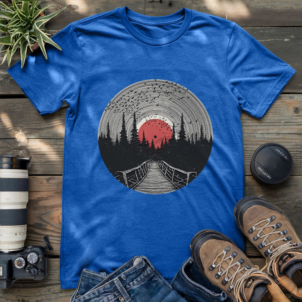 Vinyl Sunset Migration T-shirt