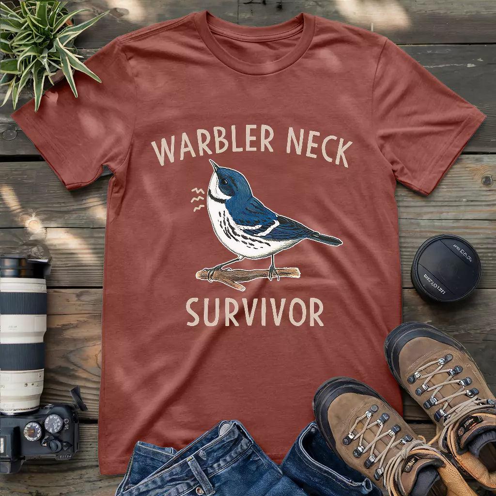 Warbler Neck Survivor T-shirt