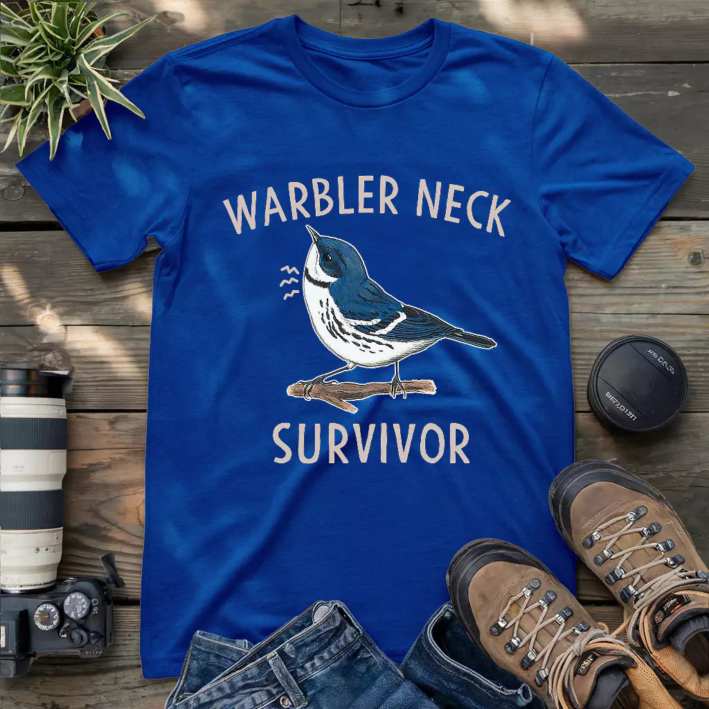 Warbler Neck Survivor T-shirt