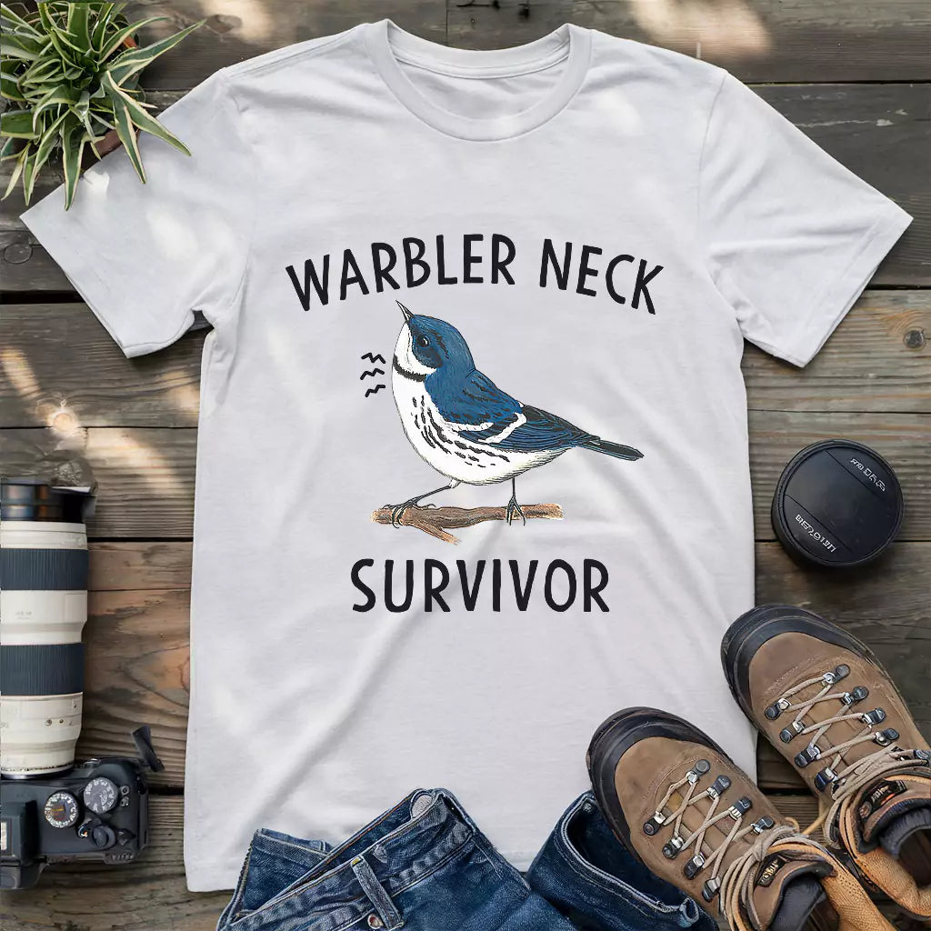 Warbler Neck Survivor T-shirt