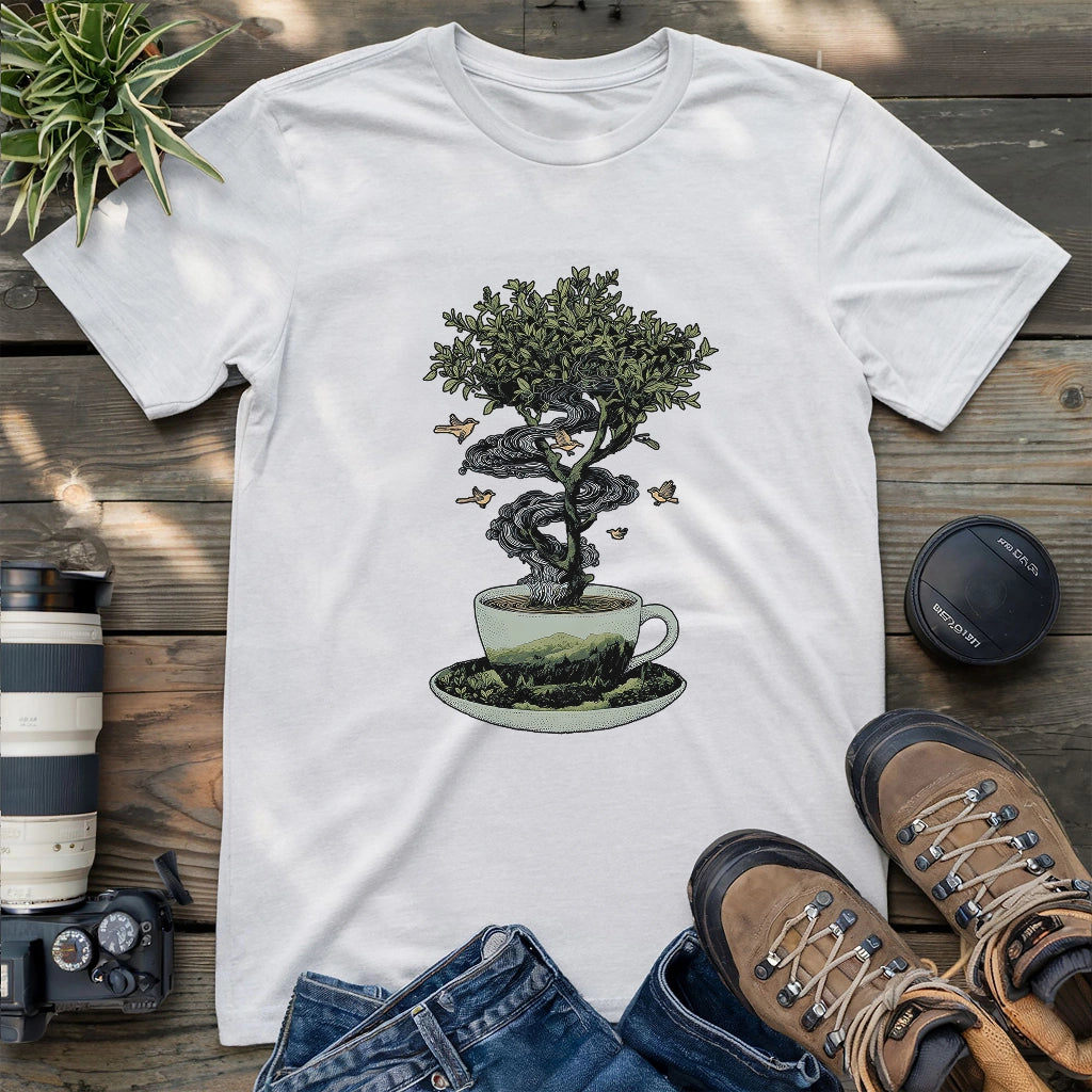 Coffee Tree Attract Birds T-shirt