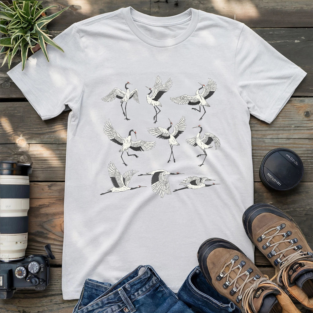 Graceful Cranes T-shirt