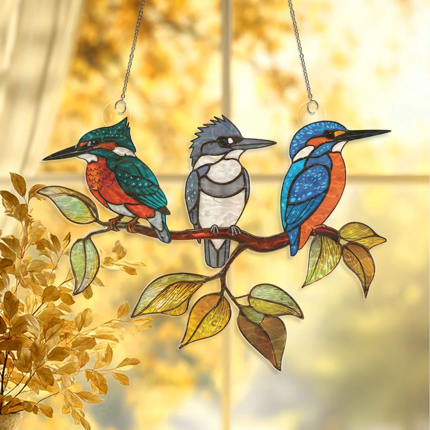 Kingfisher Suncatcher