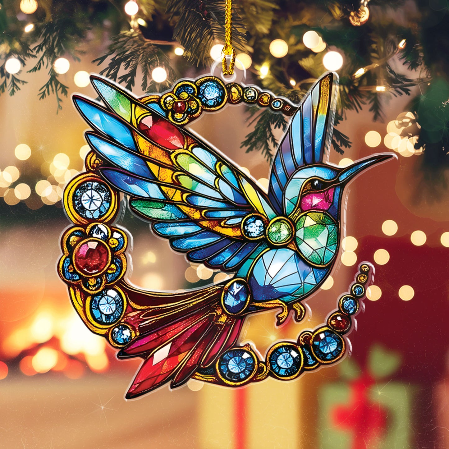 Hummingbird Ornament