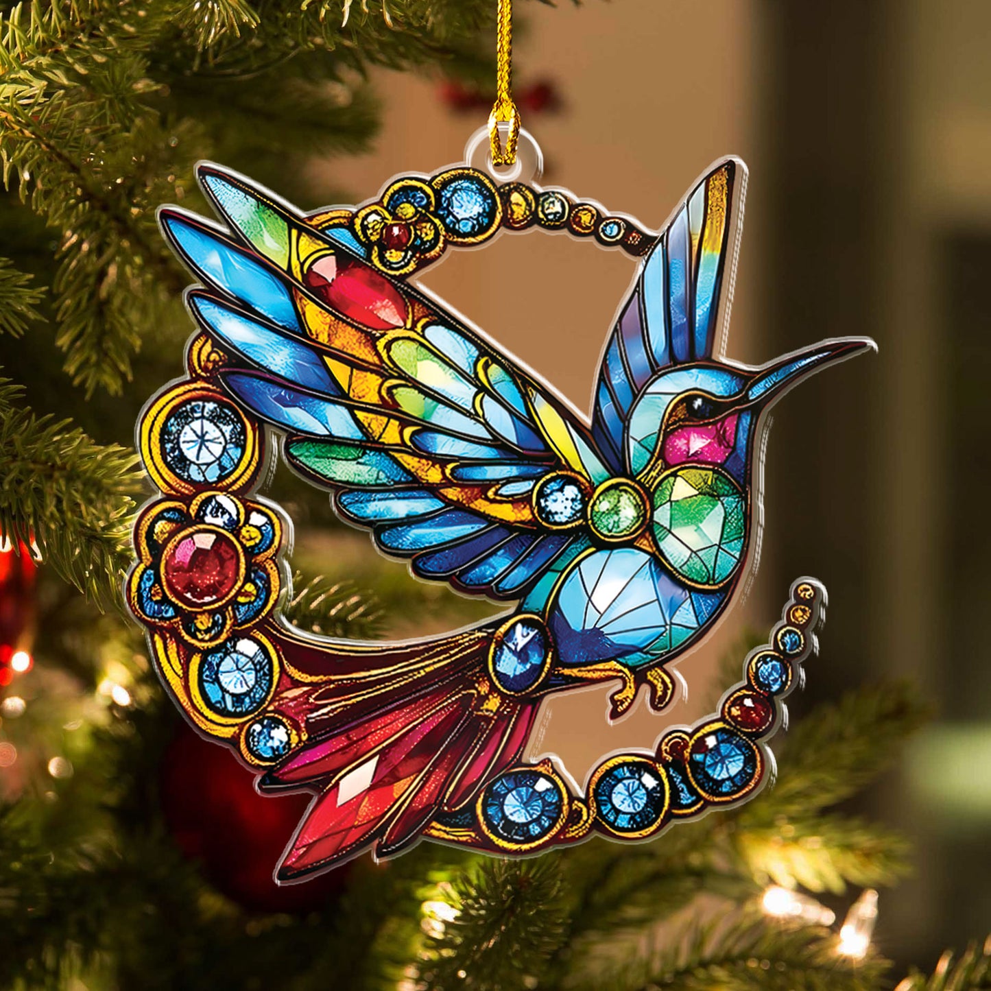 Hummingbird Ornament