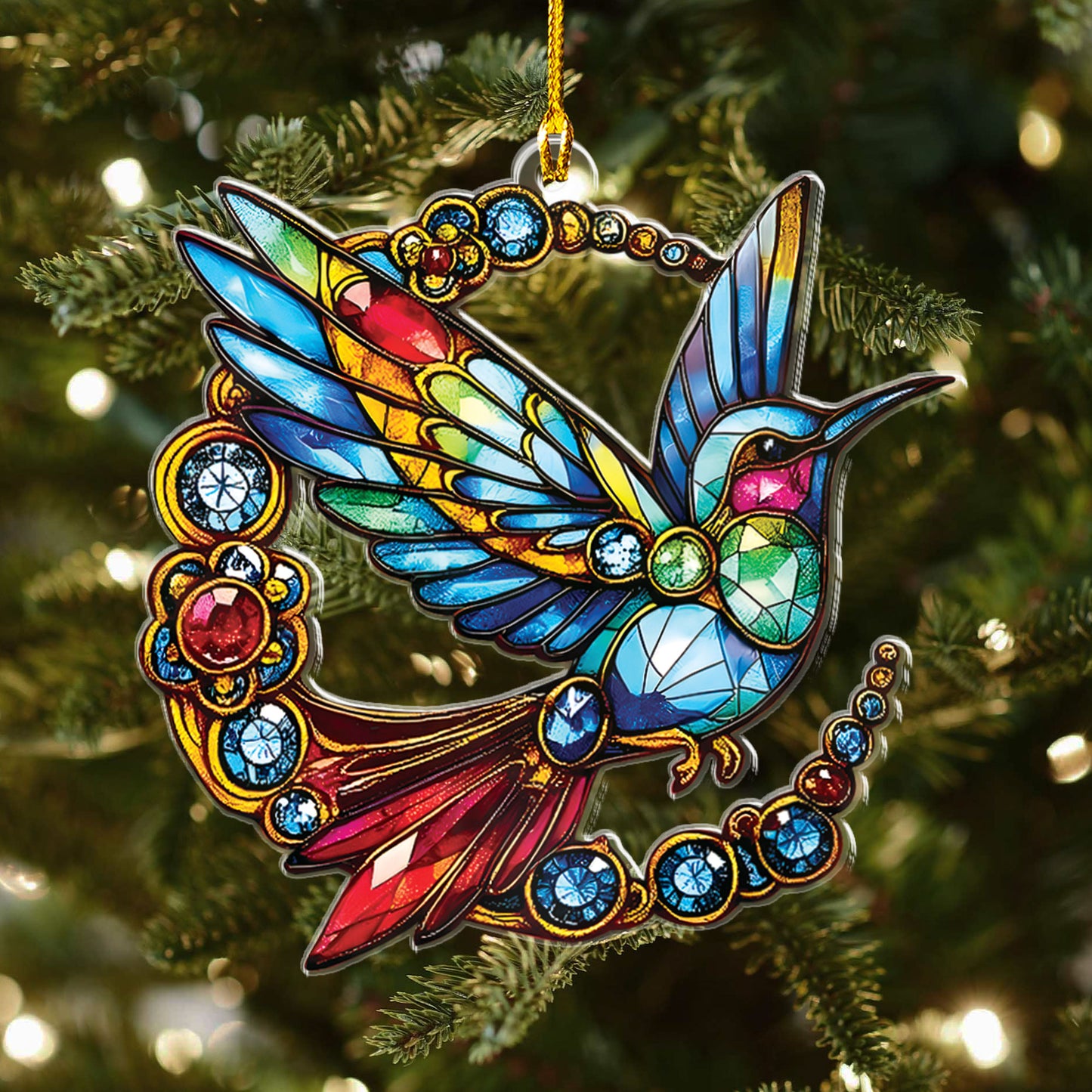 Hummingbird Ornament