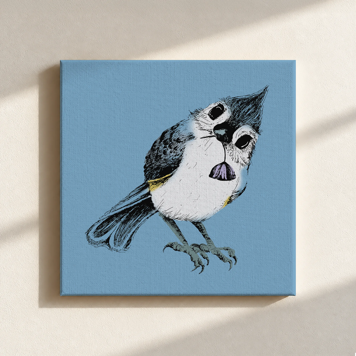 Bird Stare Canvas Print