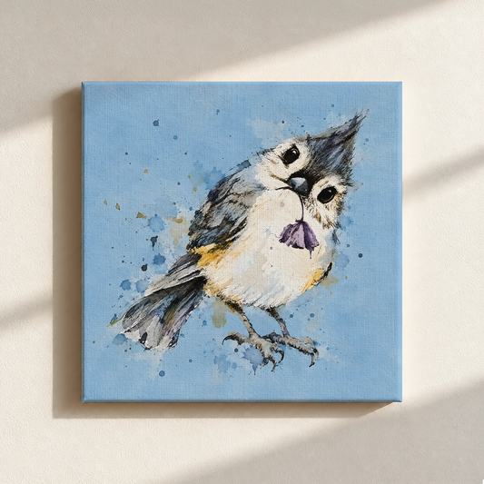 Bird Stare Canvas Print
