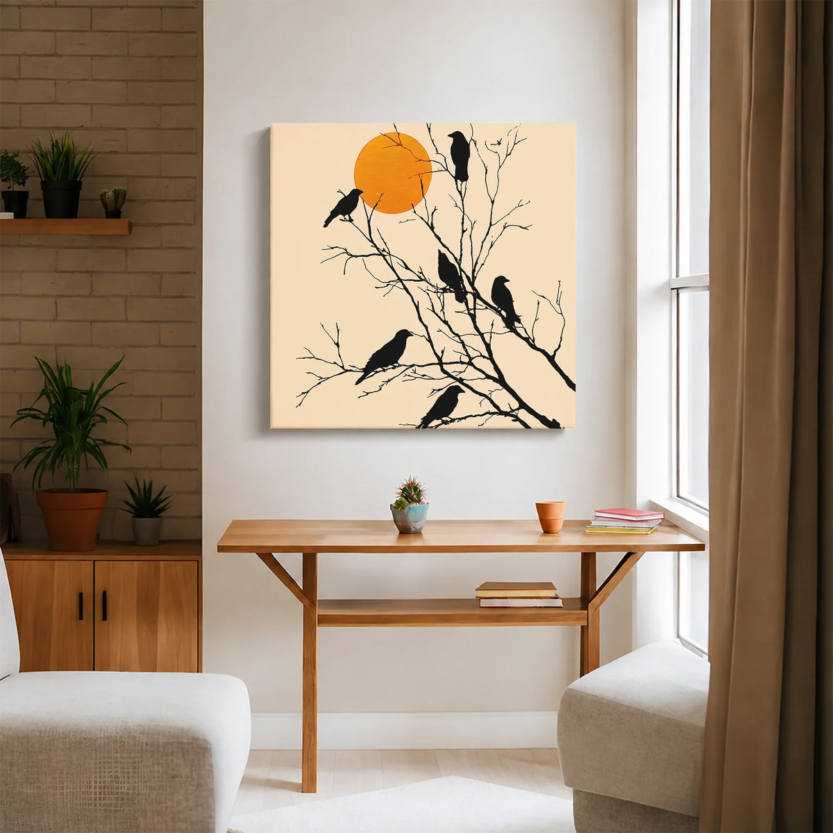 Sunset Murder Canvas Print