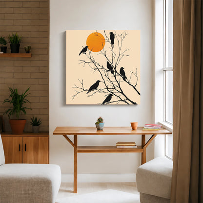 Sunset Murder Canvas Print