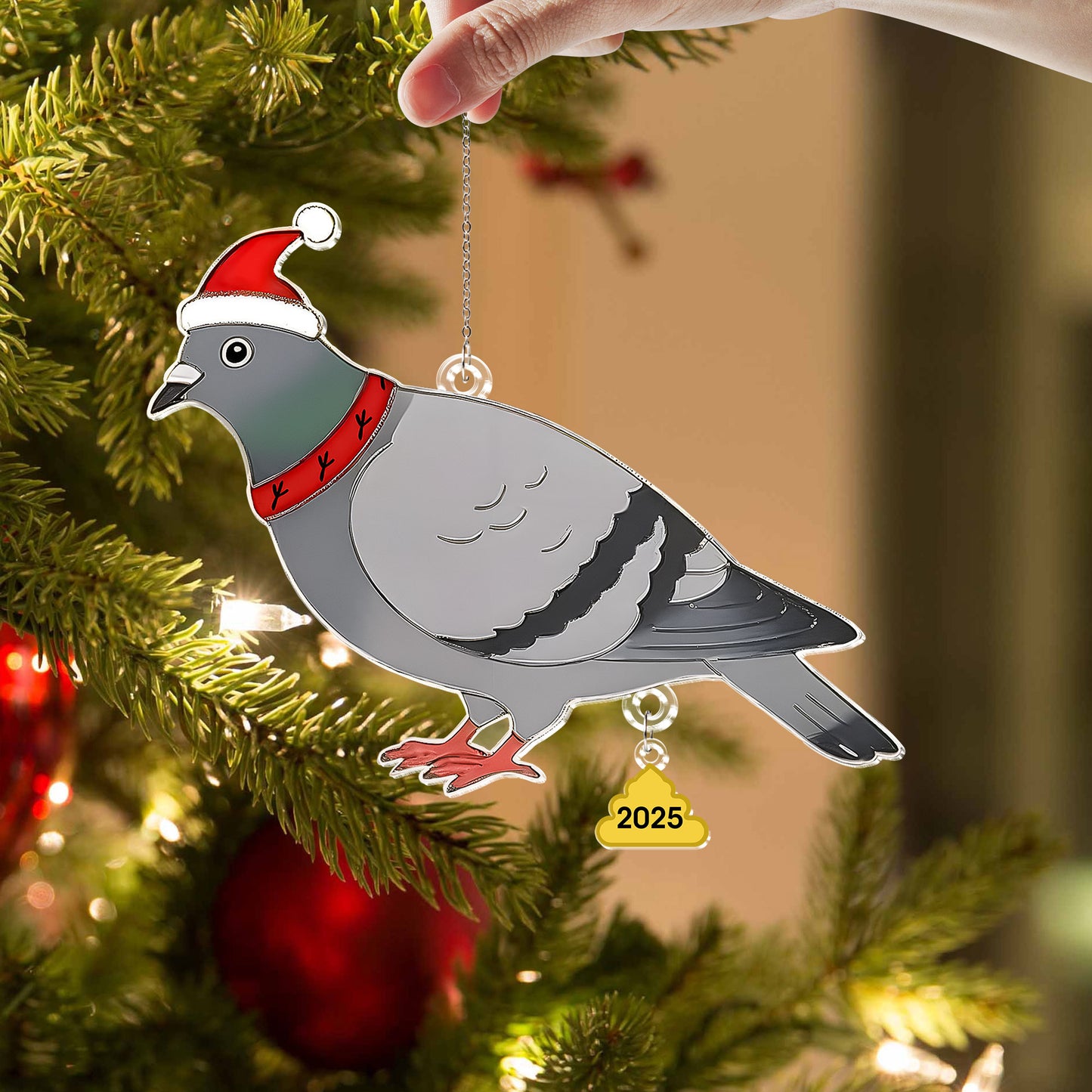 Pigeon Poop Ornament