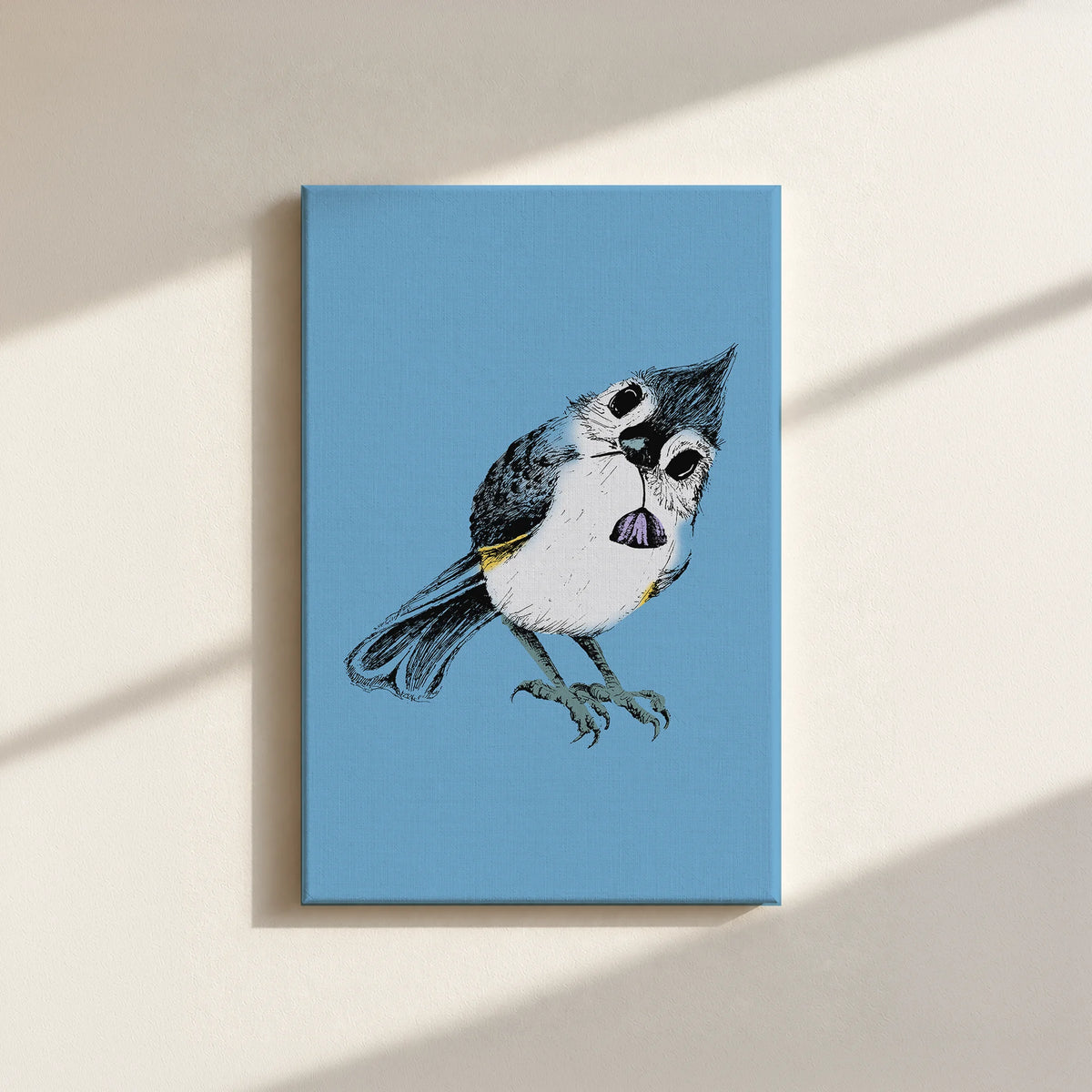 Bird Stare Canvas Print