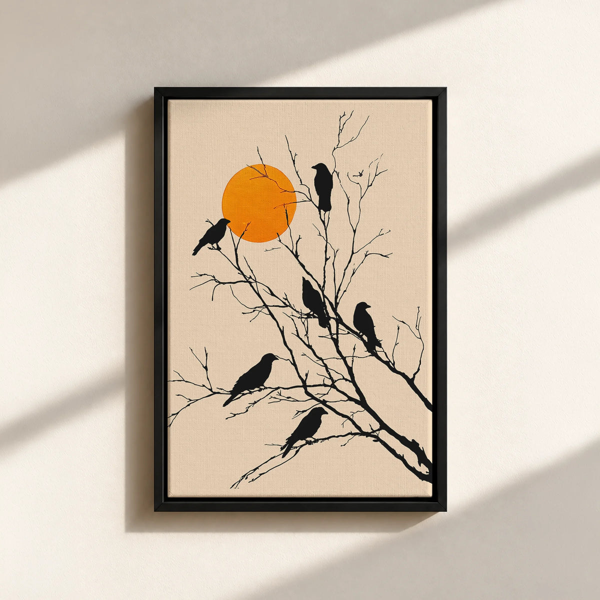 Sunset Murder Canvas Print (Framed)