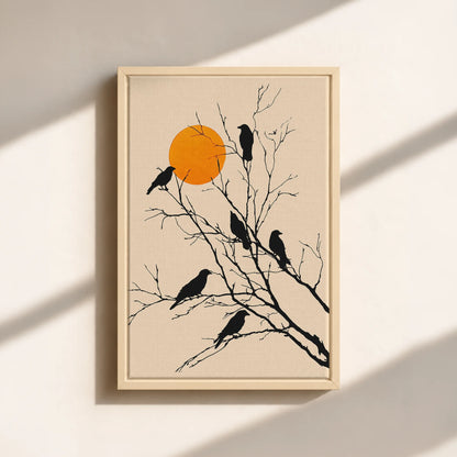 Sunset Murder Canvas Print (Framed)