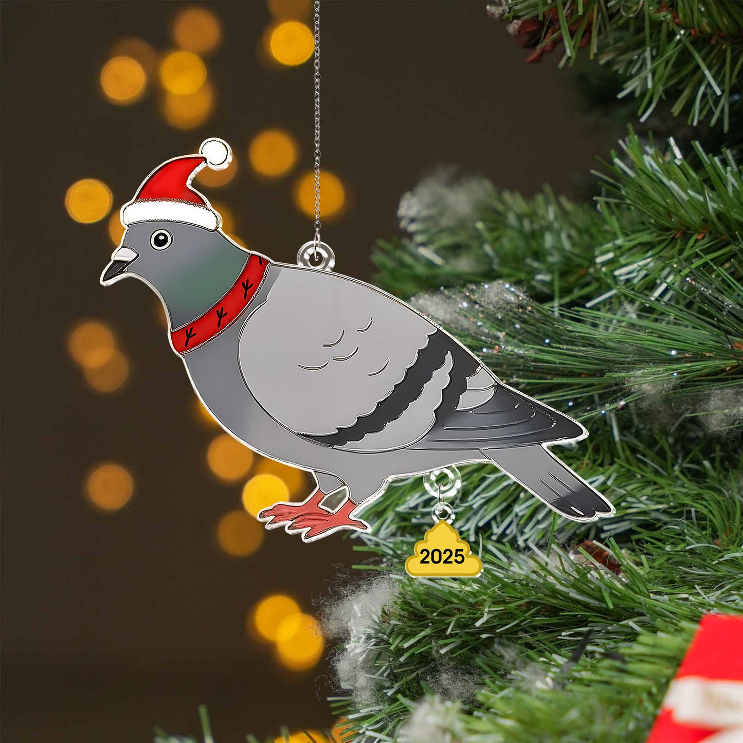 Pigeon Poop Ornament
