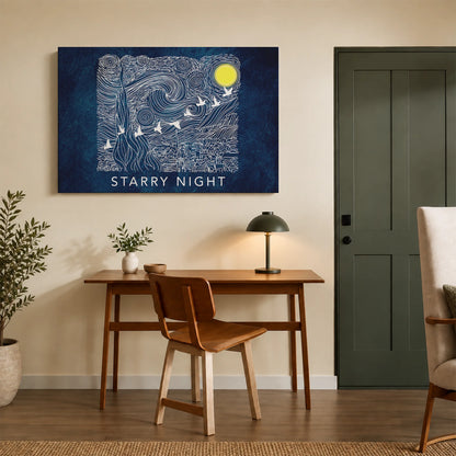 Starry Night Canvas Print