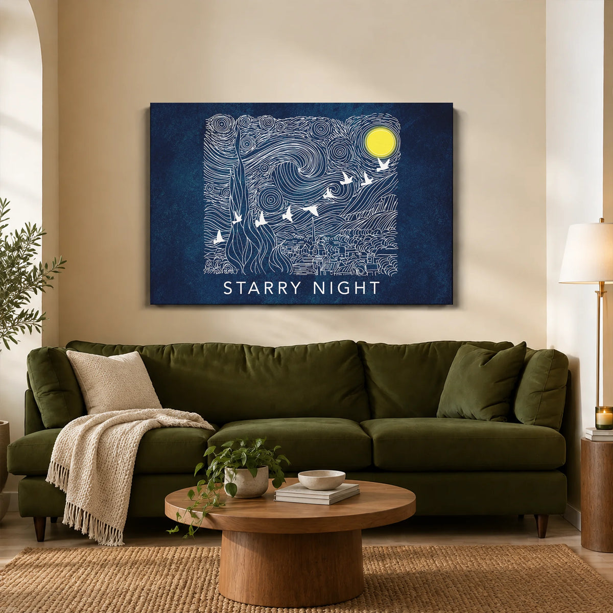 Starry Night Canvas Print
