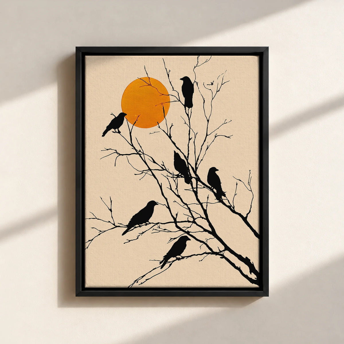 Sunset Murder Canvas Print (Framed)