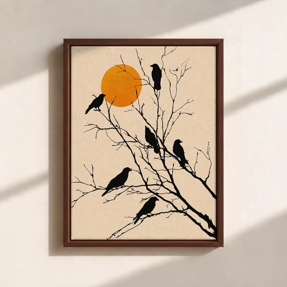 Sunset Murder Canvas Print (Framed)