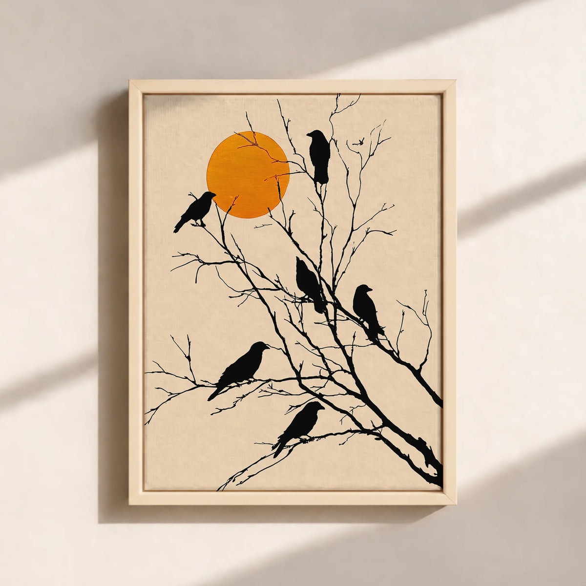 Sunset Murder Canvas Print (Framed)