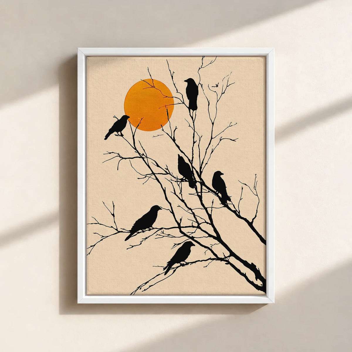 Sunset Murder Canvas Print (Framed)
