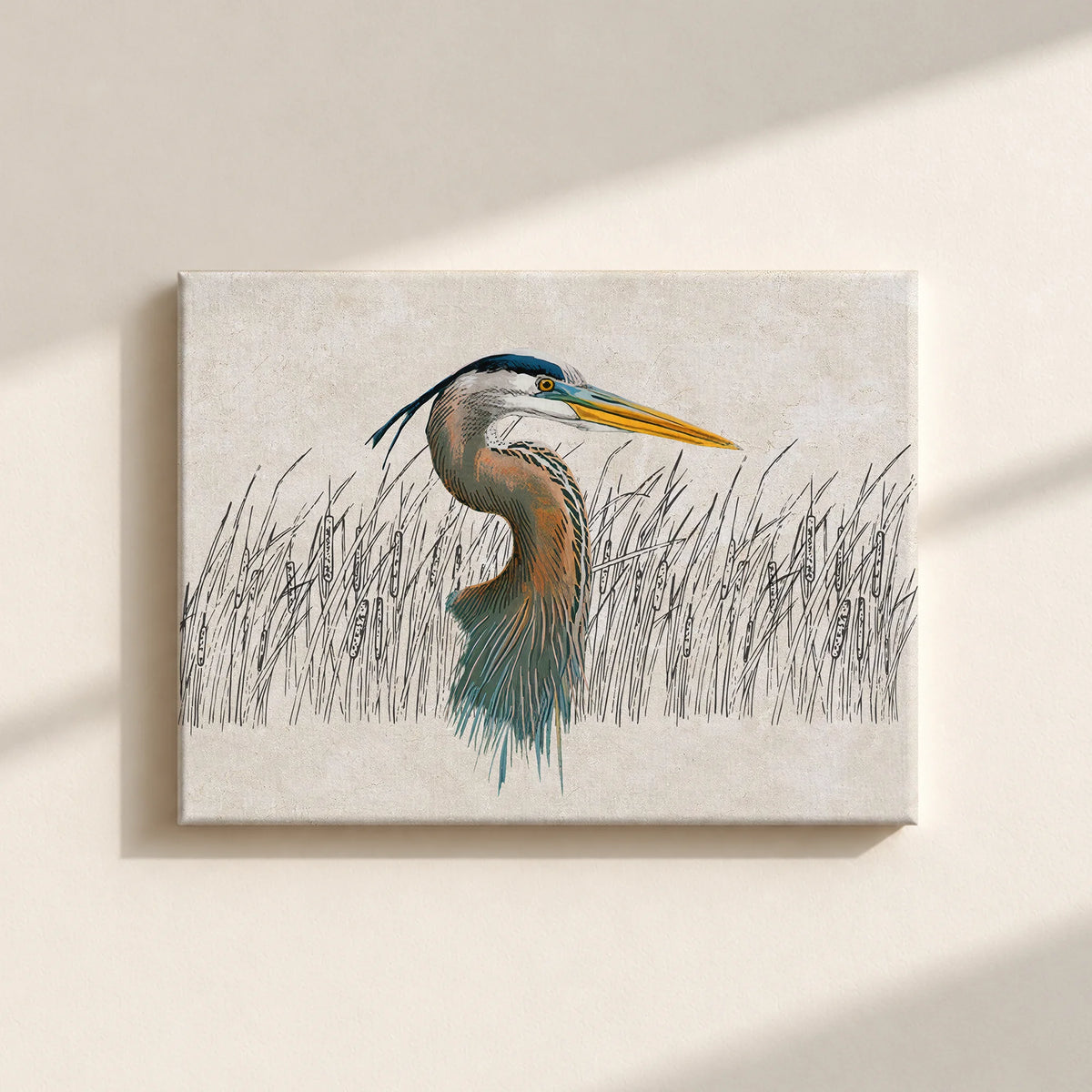 Great Blue Heron Canvas Print