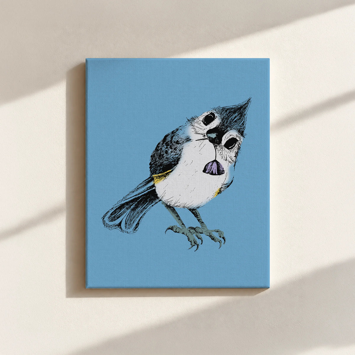 Bird Stare Canvas Print