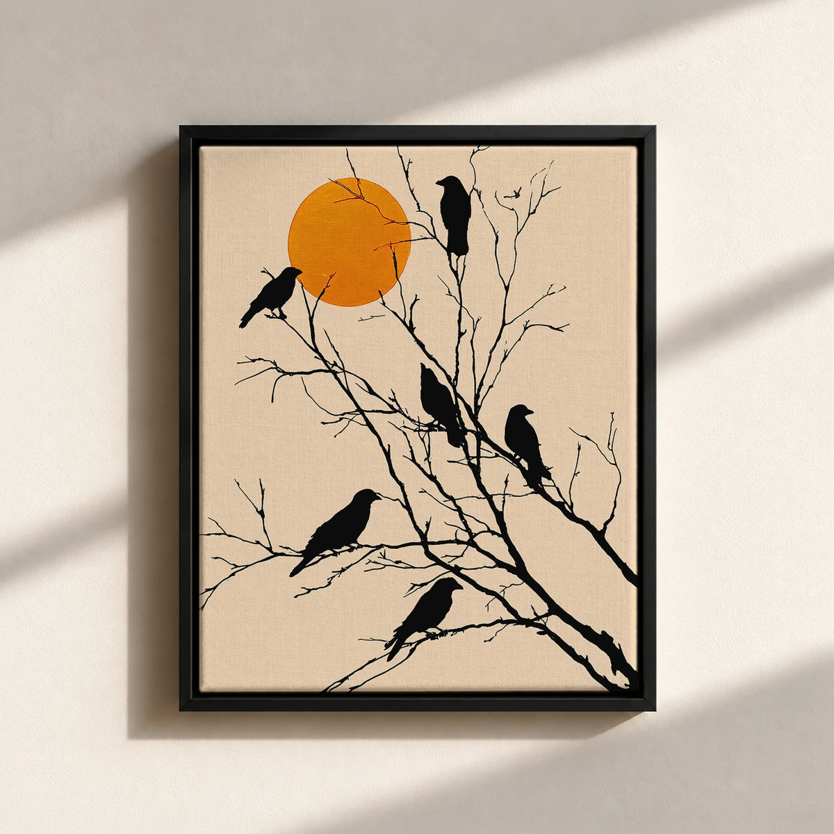 Sunset Murder Canvas Print (Framed)