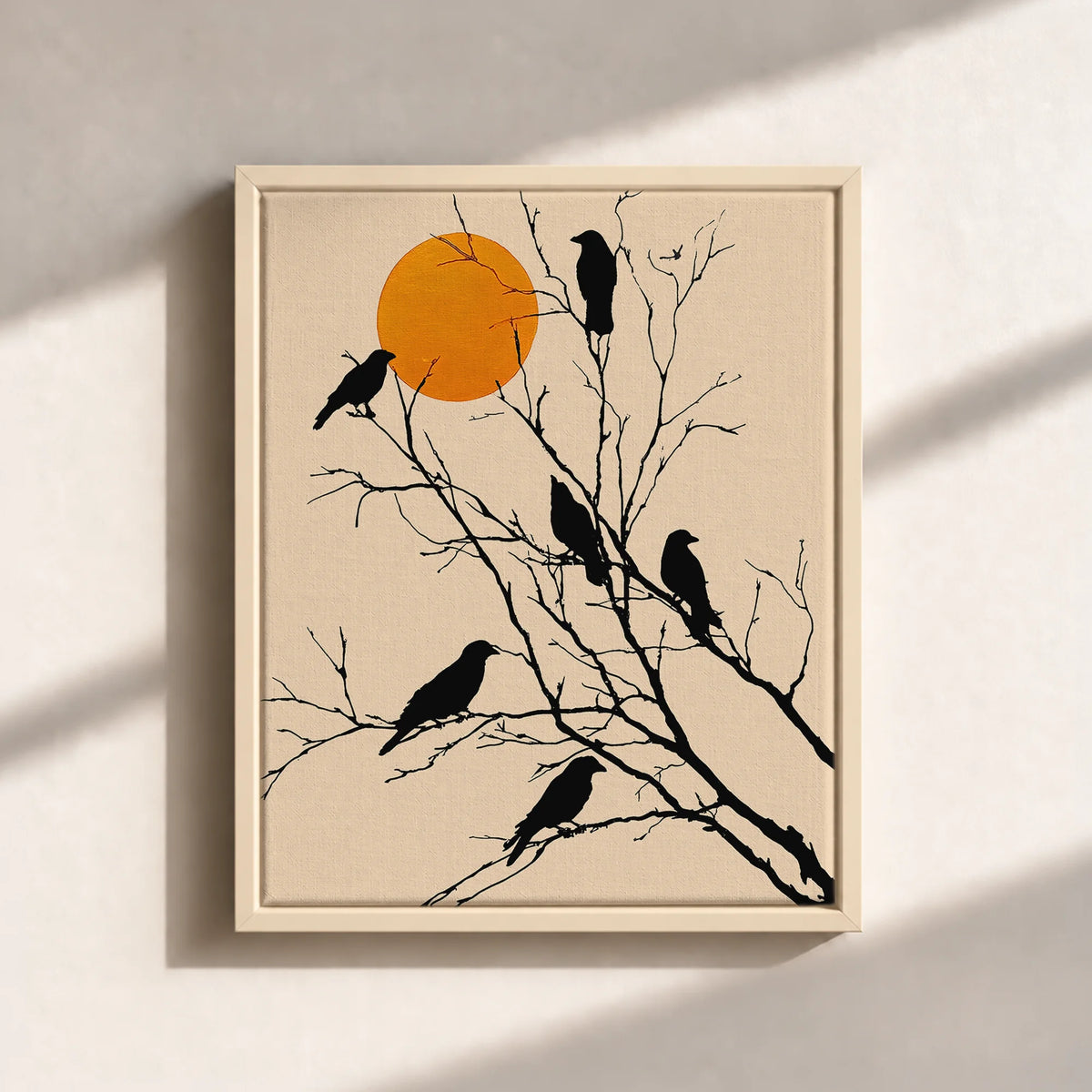 Sunset Murder Canvas Print (Framed)