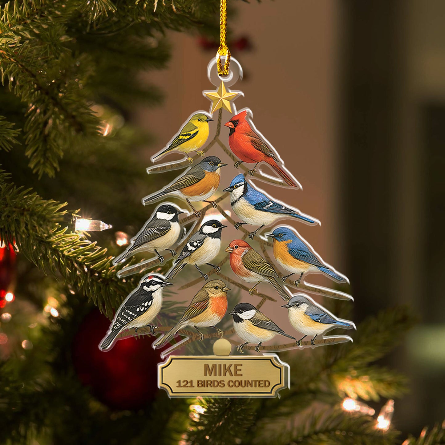 My Life List Achievement Ornament