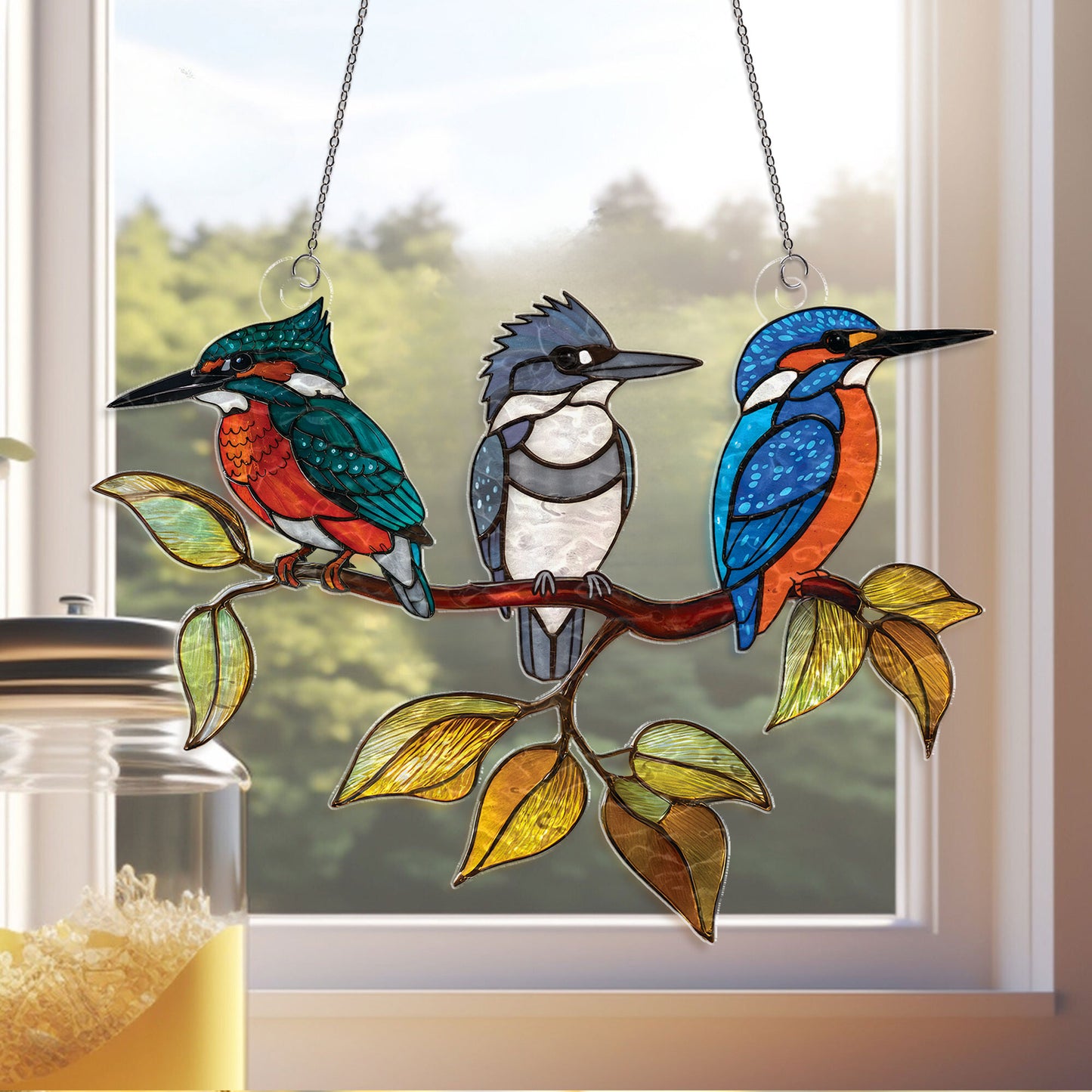 Kingfisher Suncatcher
