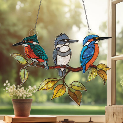 Kingfisher Suncatcher