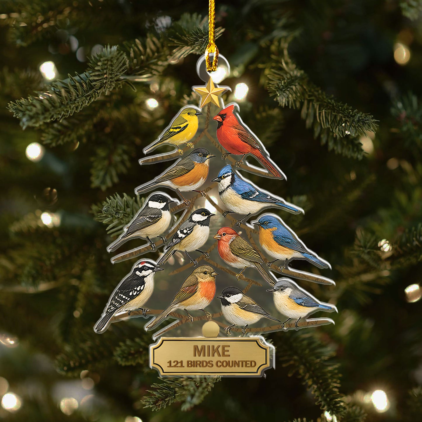 My Life List Achievement Ornament