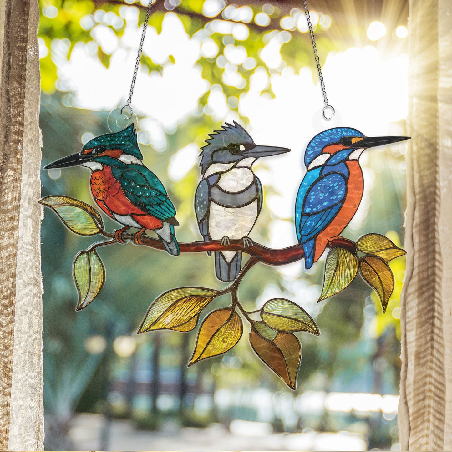 Kingfisher Suncatcher