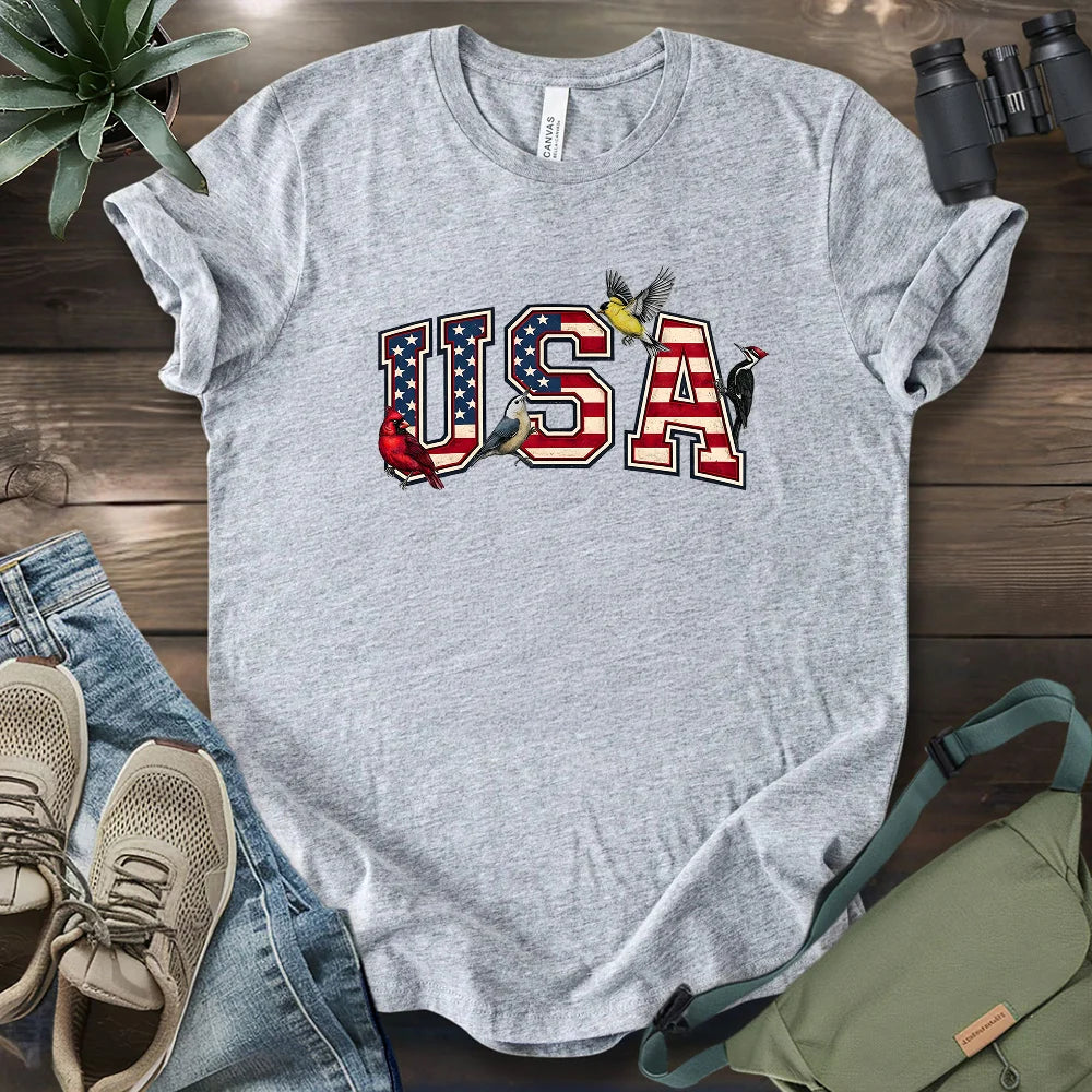 Backyard Birds USA T-shirt