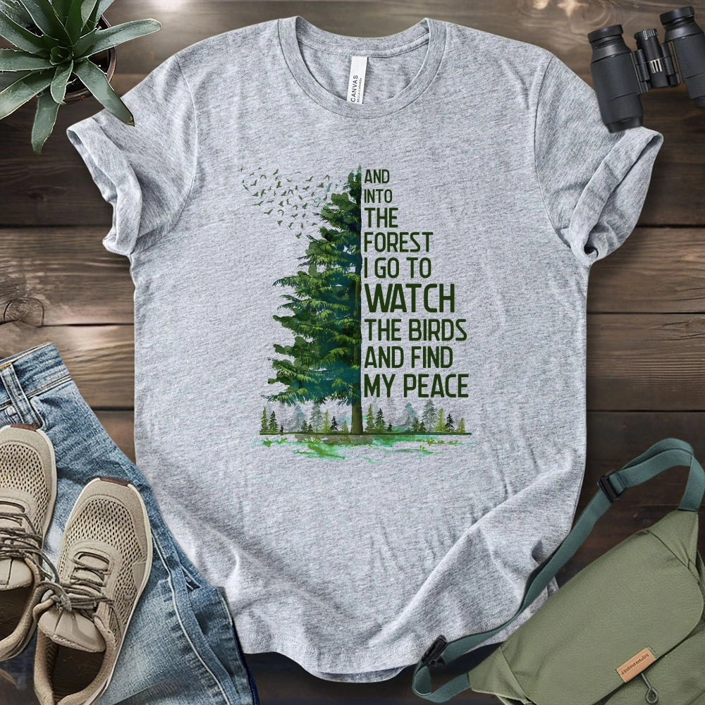 Birdwatching To Heal T-shirt
